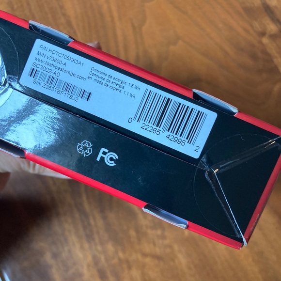 Toshiba Canvio connect 500 GB new in box - Picture 6 of 12